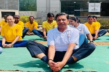 Pratap University Jaipur International Day of Yoga photo 10